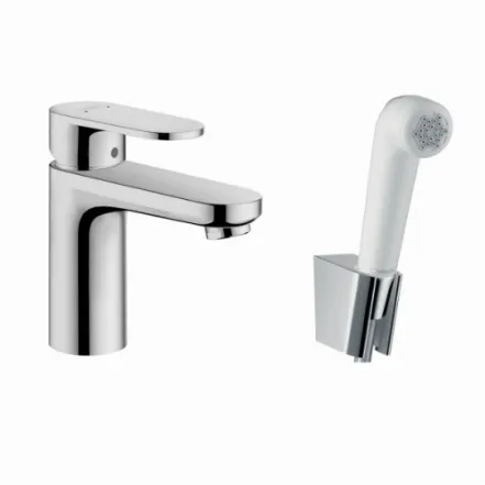 Змішувач для умивальника Hansgrohe Vernis Blade з гігієнічною лійкою (71215000)